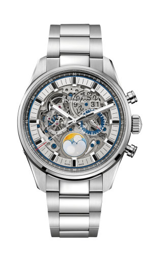 Zenith El Primero Chronomaster Grande Date Full Open Stainless Steel / Bracelet : Ref Number 03.2530.4047/78.M2530