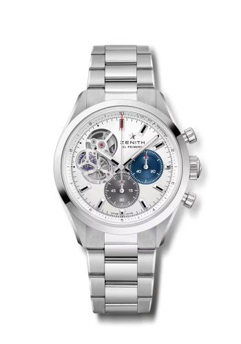 Zenith Chronomaster Open Stainless Steel / Silver / Bracelet : Ref Number 03.3300.3604/69.M3300
