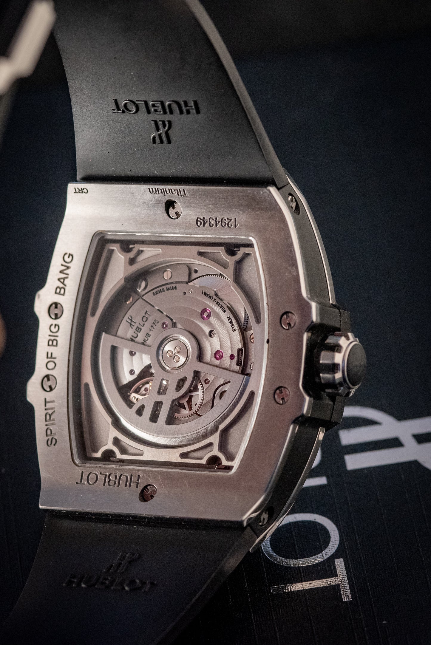 Hublot Spirit Of Big Bang Moonphase Titanium Skeleton Ref 647.NX.1137.RX Box And Papers 2021