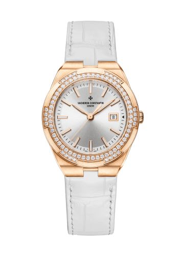 Vacheron Constantin Overseas Quartz Pink Gold / Diamond / Silver : Ref Number 1205V/000R-B592