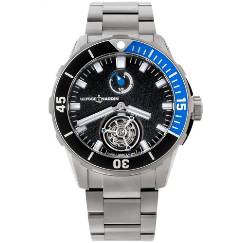 Ulysse Nardin Diver Chronometer Tourbillon Titanium / Black / Yoshida : Ref Number 1283-170LE-7M/92-J.1