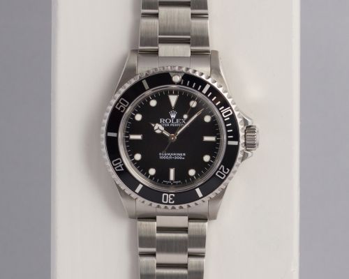 Rolex Submariner No-Date / Stainless Steel / Black : Ref Number 14060M-0001