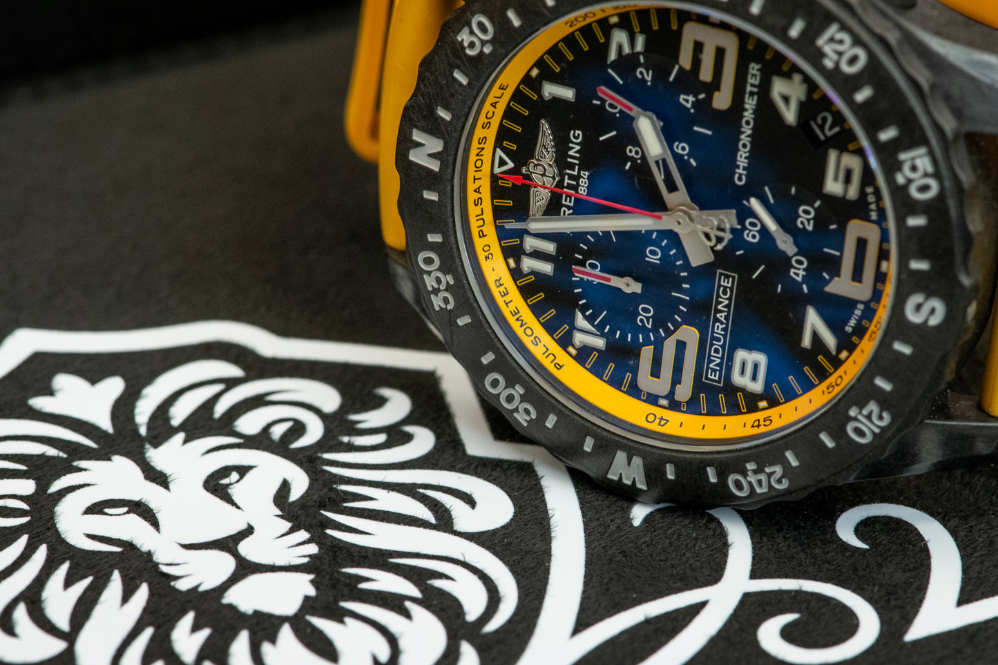 Breitling Endurance Pro Yellow Box And Electronic Papers Under Warranty Ref X82310A41B1S1
