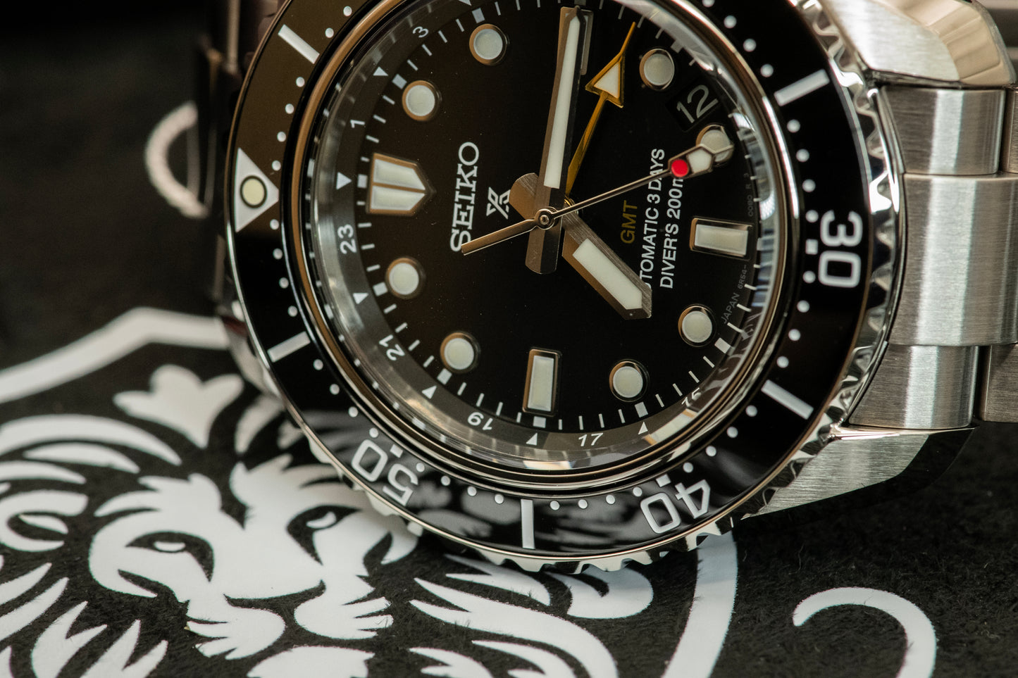 Seiko BRAND NEW Prospex GMT Automatic 3 days movement Diver Watch SBEJ011 / SPB383J1