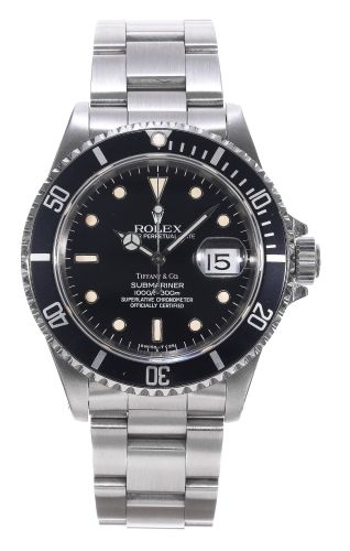 Rolex Submariner Date 16610 Tritium Tiffany : Ref Number 16610 Tritium Tiffany