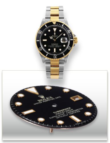 Rolex Submariner Date 16613 Onyx : Ref Number 16613 Onyx