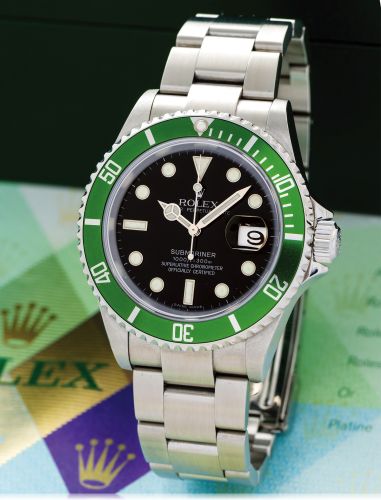 Rolex Submariner Date 16610 LV Mark 6 : Ref Number 16610LV MK6