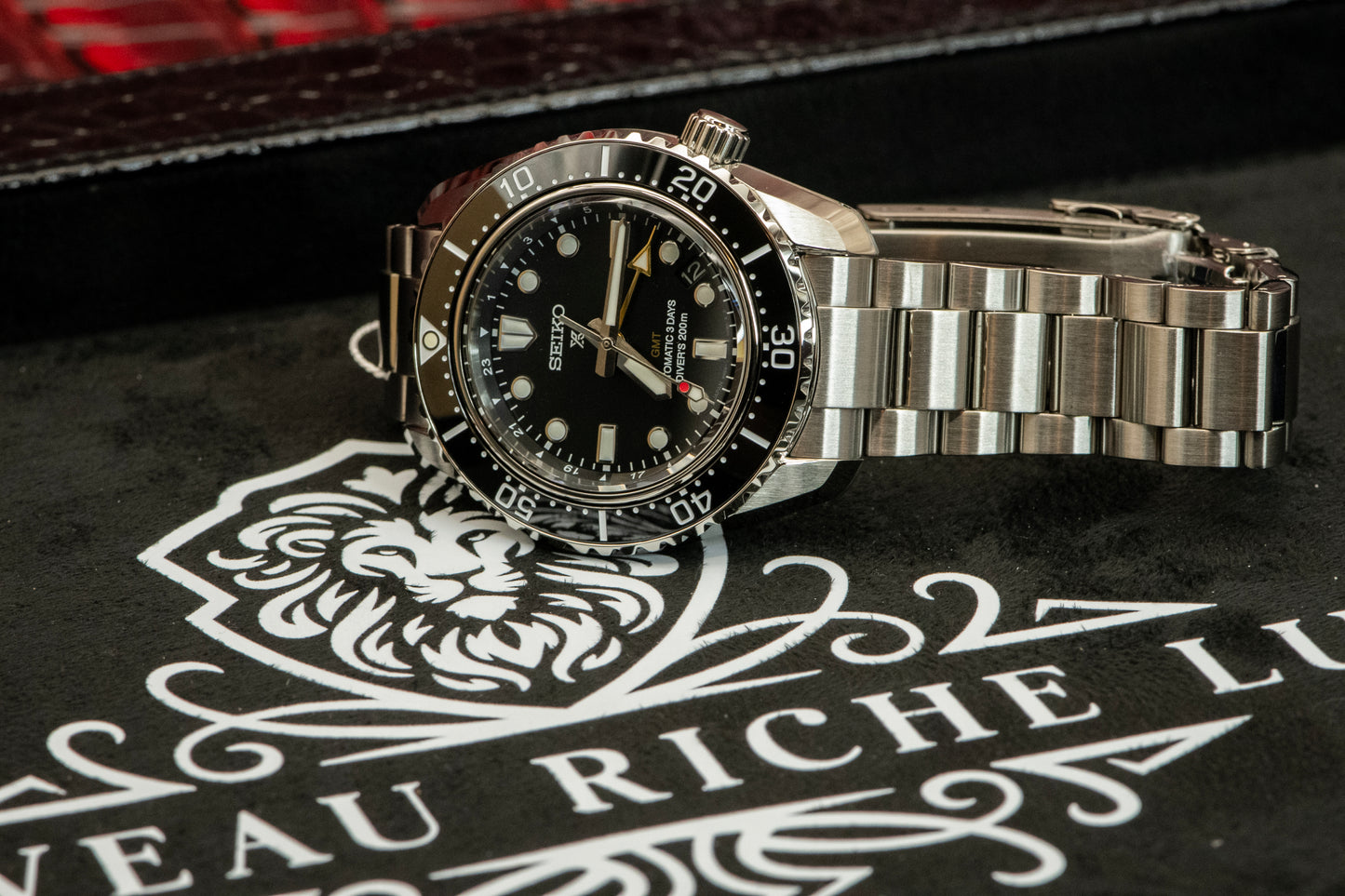 Seiko BRAND NEW Prospex GMT Automatic 3 days movement Diver Watch SBEJ011 / SPB383J1