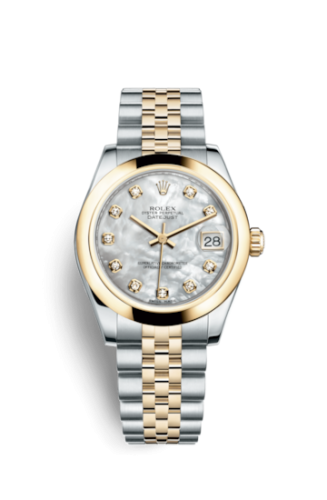 Rolex Datejust 31 Rolesor Yellow Domed / Jubilee / MOP : Ref Number 178243-0049