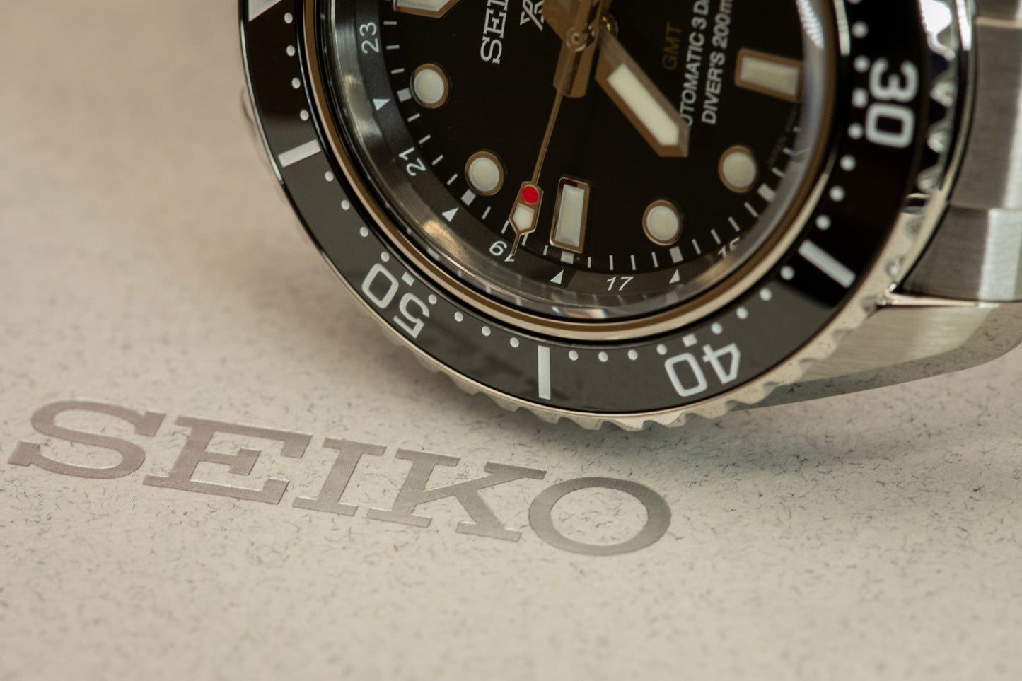 Seiko BRAND NEW Prospex GMT Automatic 3 days movement Diver Watch SBEJ011 / SPB383J1