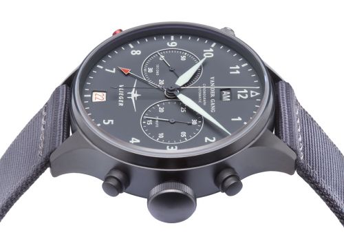 Van der Gang Watches 20044Z Stainless Steel DLC / Anthracite Grey : Ref Number 20044Z