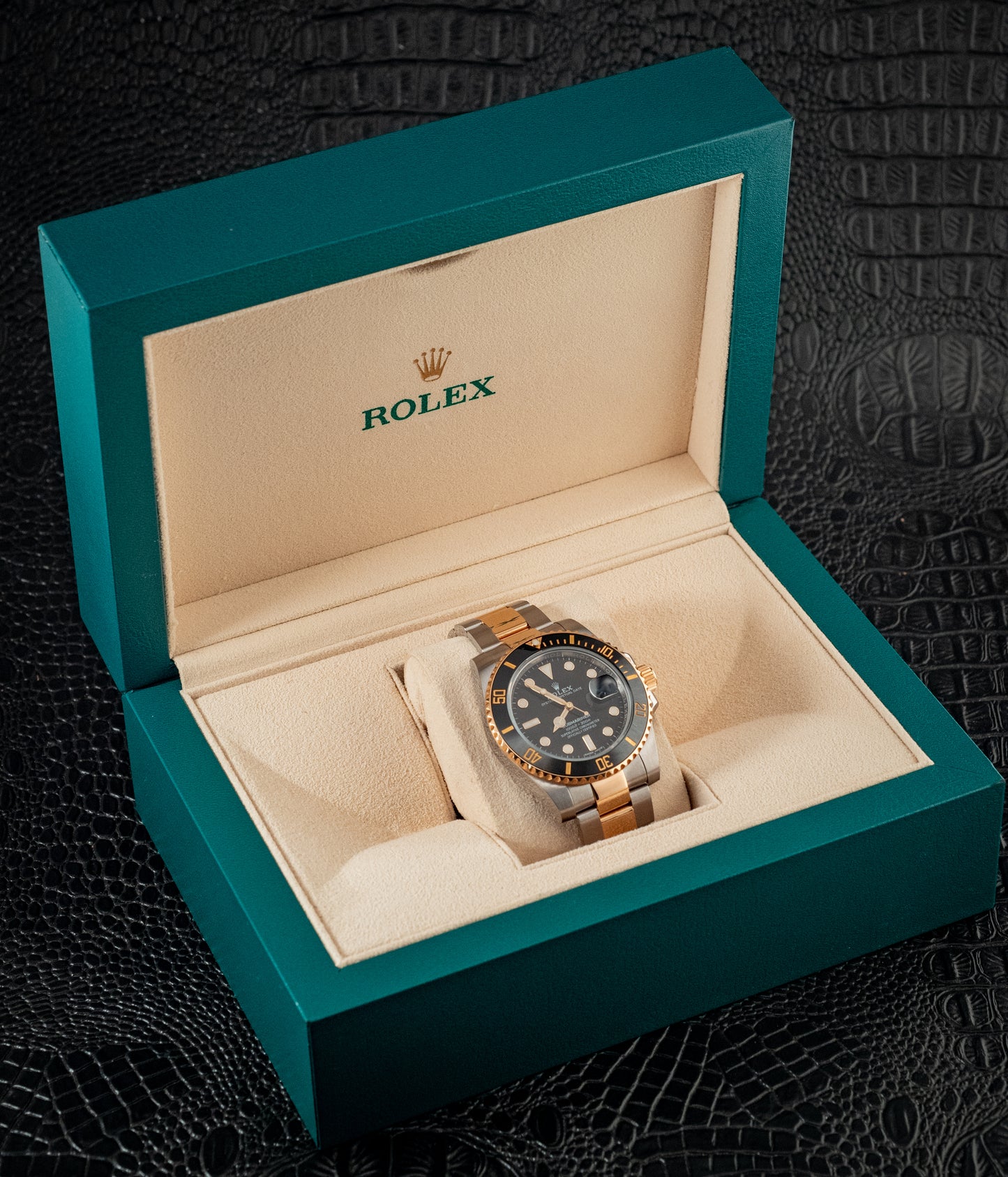 Rolex Two Tone Submariner Date 2018 40mm Box and Papers Ref 116613LN