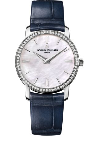 Vacheron Constantin Traditionnelle Quartz White Gold / Diamond / MOP : Ref Number 25558/000G-B157