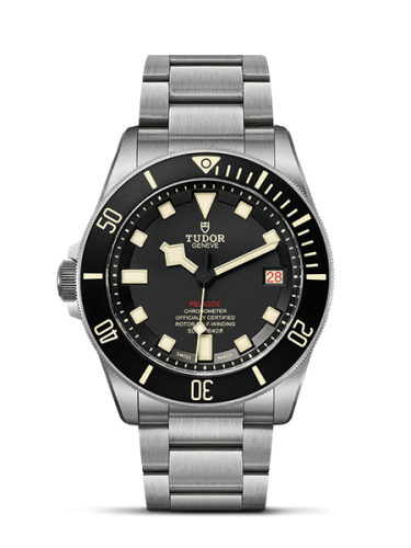 Tudor Pelagos Titanium / Black / Bracelet / LHD : Ref Number 25610TNL-0001