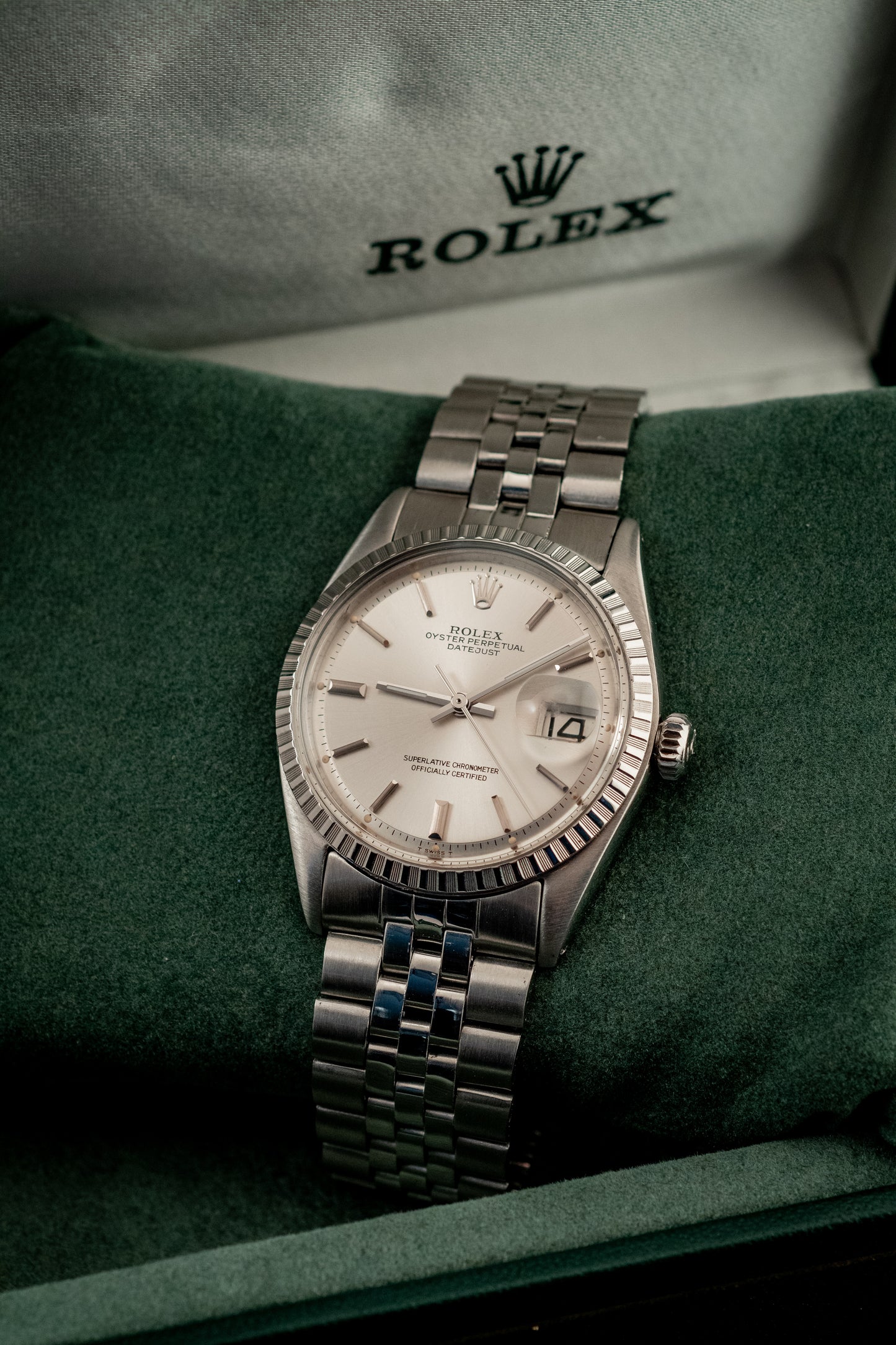Rolex Datejust 36MM Oyster Perpetual Jubilee Stainless Steel Ref 1603