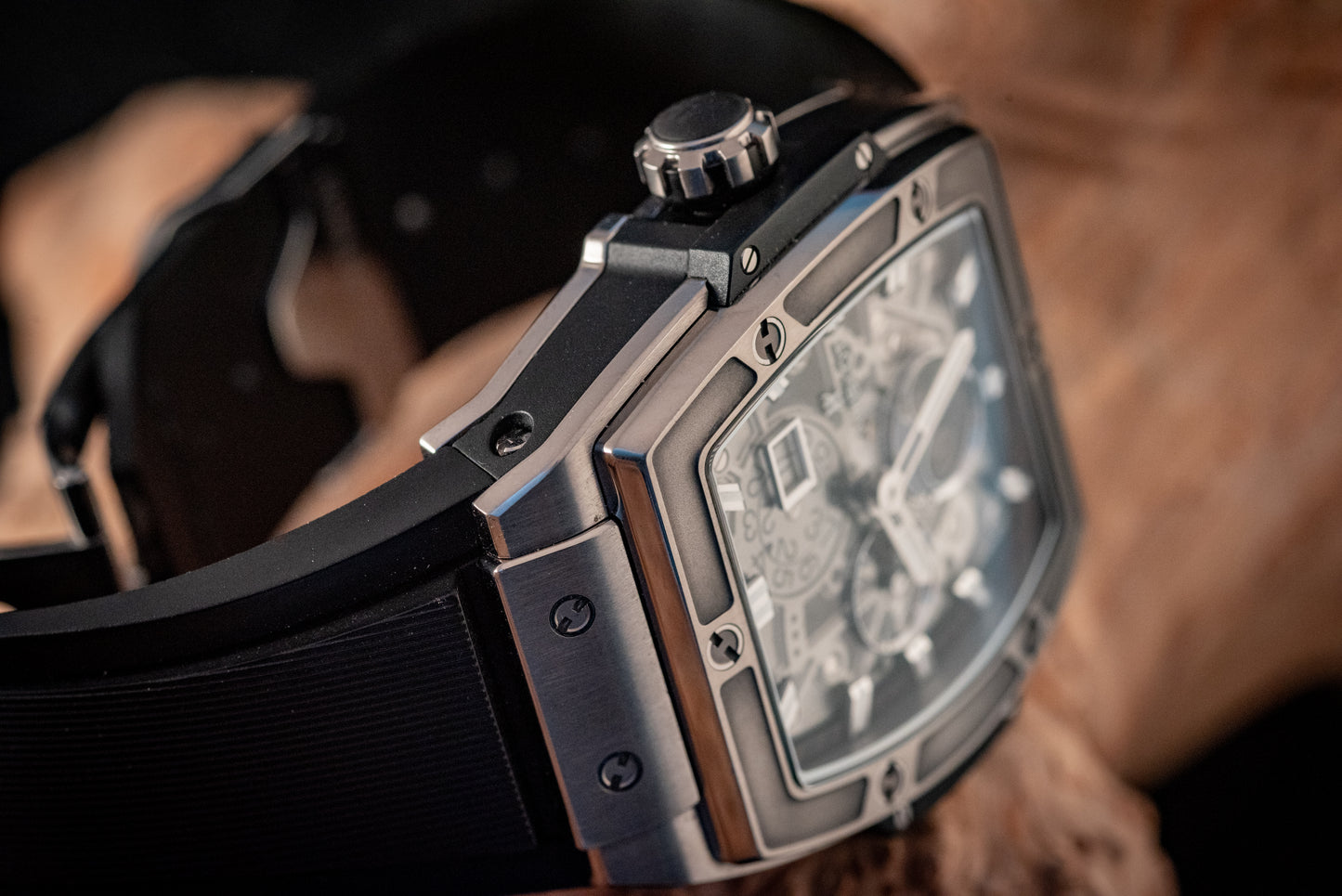 Hublot Spirit Of Big Bang Moonphase Titanium Skeleton Ref 647.NX.1137.RX Box And Papers 2021