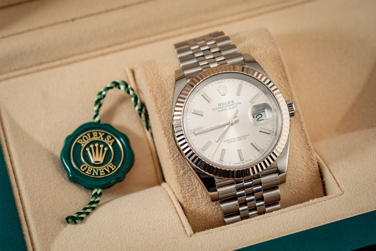 Rolex 2020 41MM Datejust Jubilee Box And Papers Ref 126334