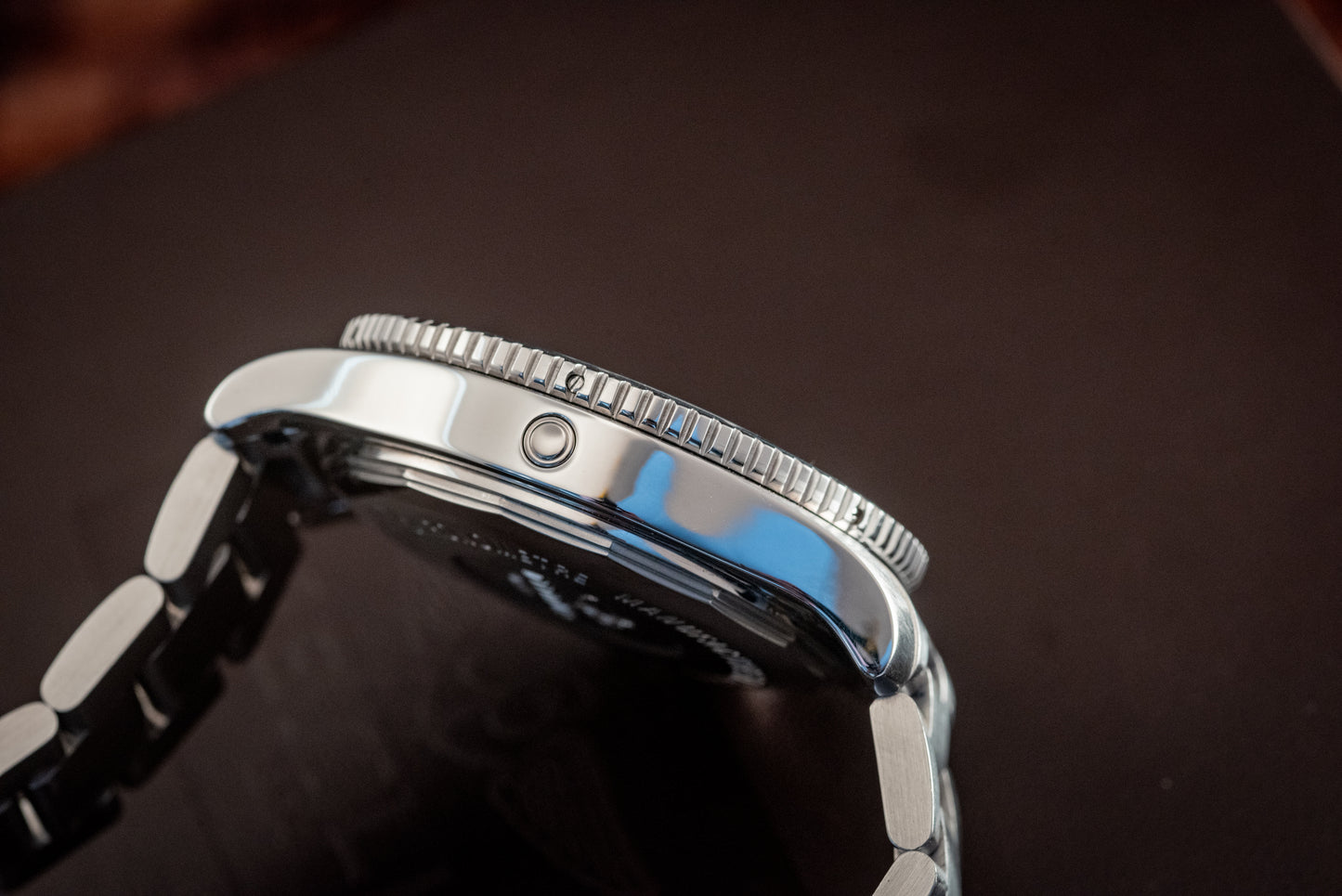 Breitling Superocean II 44MM Blue Dial 2019 Stainless Bracelet Ref A17392D8 / C910