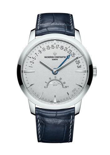 Vacheron Constantin Patrimony Moon Phase and Retrograde Date Excellence Platine : Ref Number 4010U/000P-B545