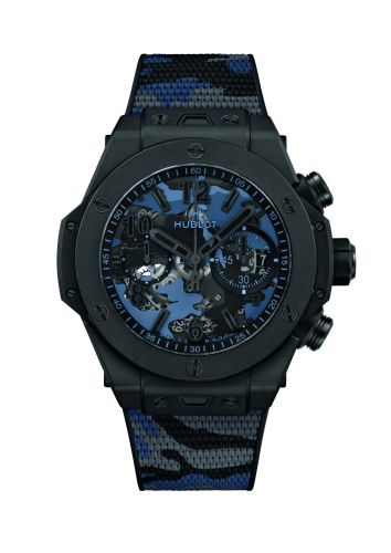 Hublot Big Bang Unico All Black Blue Camo Big Bang Unico All Black Blue Camo : Ref Number 421.CI.0190.RX.JCAM