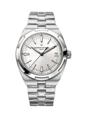 Vacheron Constantin Overseas Date Stainless Steel / Silver : Ref Number 4500V/110A-B126