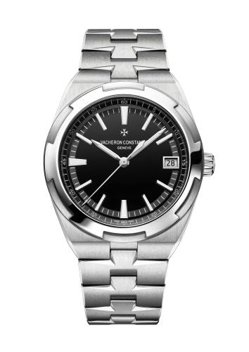 Vacheron Constantin Overseas Date Stainless Steel / Black : Ref Number 4500V/110A-B483