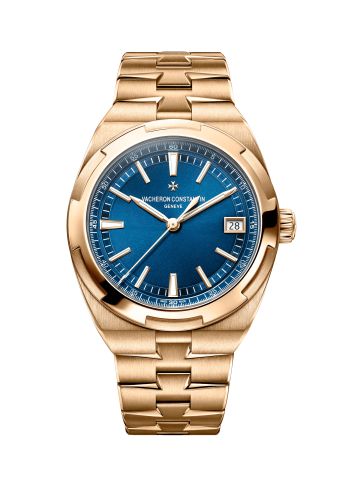 Vacheron Constantin Overseas Date Pink Gold / Blue : Ref Number 4500V/110R-B705