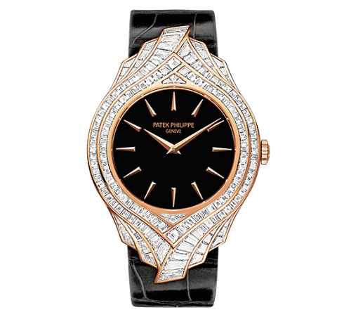 Patek Philippe Calatrava 4895 Rose Gold / Black : Ref Number 4895R-001