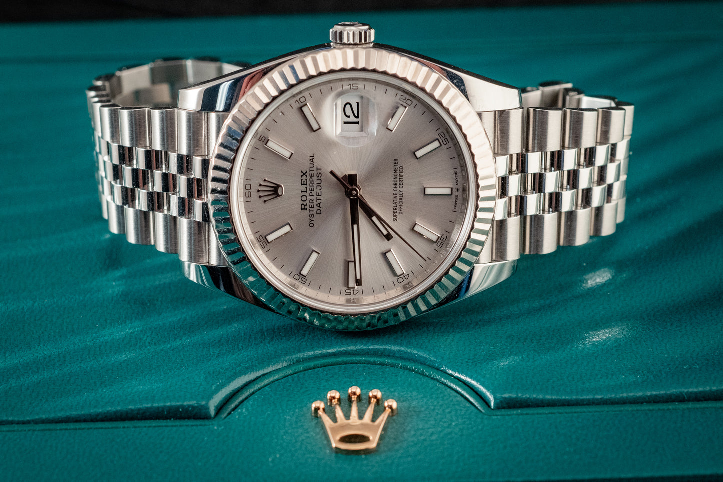 Rolex 2020 41MM Datejust Jubilee Box And Papers Ref 126334