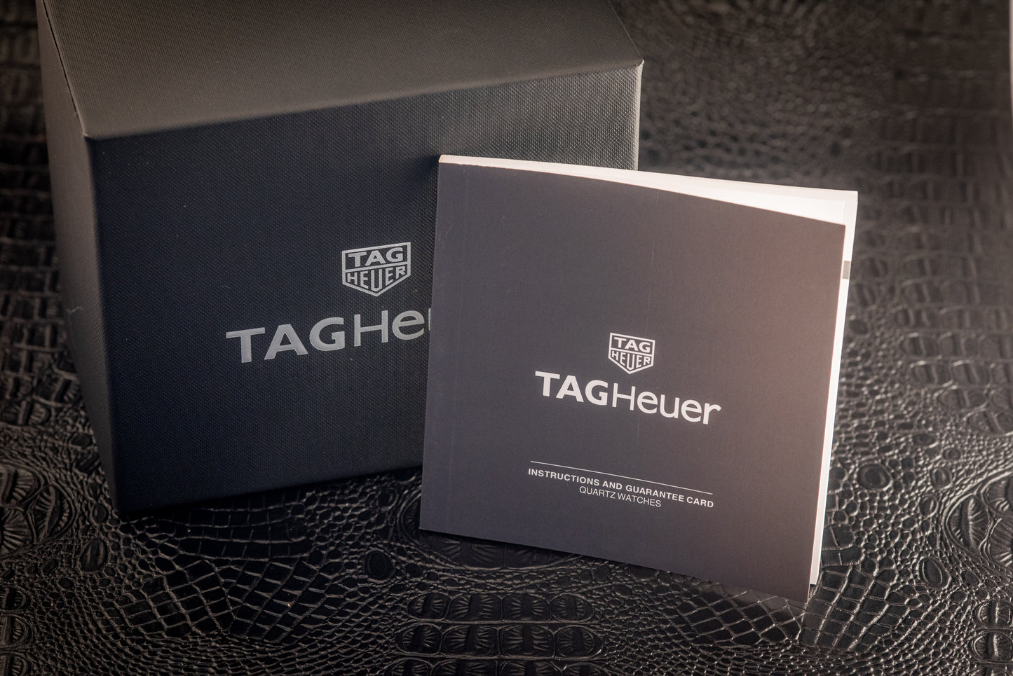 Tag Heuer Aquaracer Black Dial Red Bezel Ref WAY101B.BA0746 Box And Papers