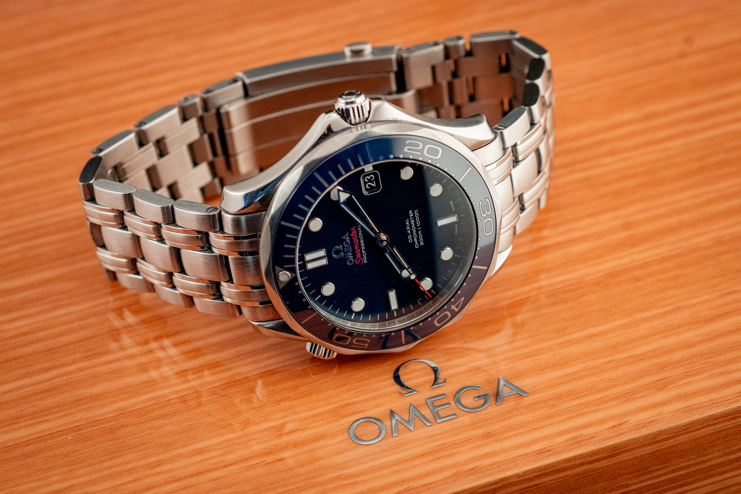 Omega 2022 Seamaster Diver 300m 41mm Blue Dial Ref 212.30.41.20.03.001