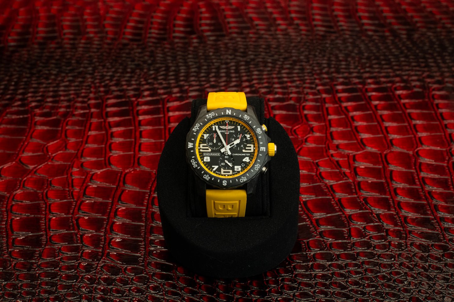 Breitling Endurance Pro Yellow Box And Electronic Papers Under Warranty Ref X82310A41B1S1