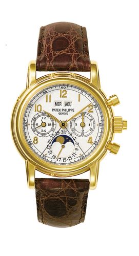 Patek Philippe Perpetual Calendar Split Seconds Chronograph 5004 Yellow Gold : Ref Number 5004J-012