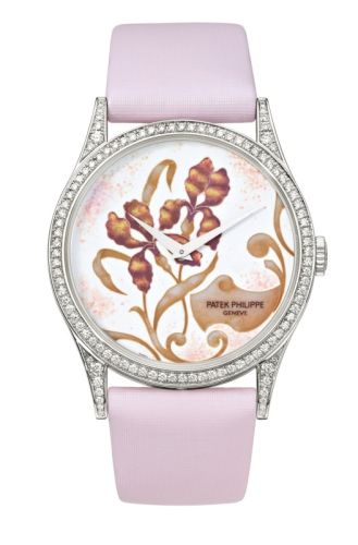 Patek Philippe Calatrava 5077 Floral Arabesques : Ref Number 5077/100P-016