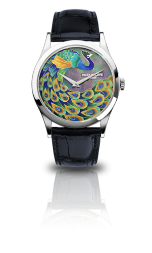 Patek Philippe Calatrava 5077 Peacocks : Ref Number 5077P-069