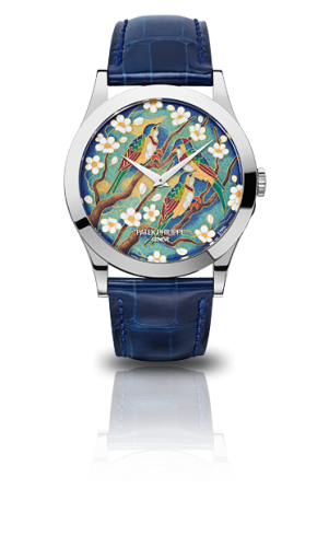 Patek Philippe Calatrava 5089 Winged Acrobats : Ref Number 5089G-046
