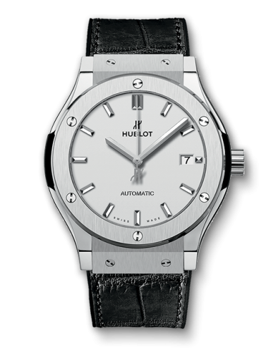 Hublot Classic Fusion 45 Titanium / Opalin : Ref Number 511.NX.2611.LR