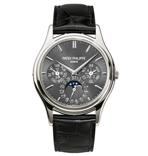 Patek Philippe Perpetual Calendar 5140 Platinum / Grey : Ref Number 5140P-017