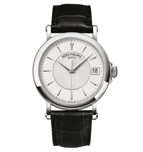 Patek Philippe Calatrava 5153 White Gold / Silver : Ref Number 5153G-010