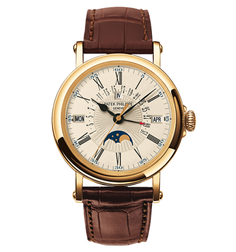 Patek Philippe Perpetual Calendar 5159 Yellow Gold / Silver : Ref Number 5159J-001