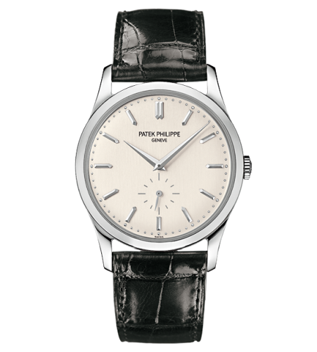 Patek Philippe Calatrava 5196 White Gold / Silver : Ref Number 5196G-001