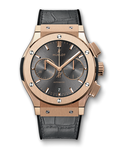 Hublot Classic Fusion 45 Chronograph King Gold / Racing Grey : Ref Number 521.OX.7081.LR