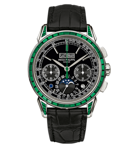 Patek Philippe Perpetual Calendar Chronograph 5271P Emerald : Ref Number 5271/13P-001