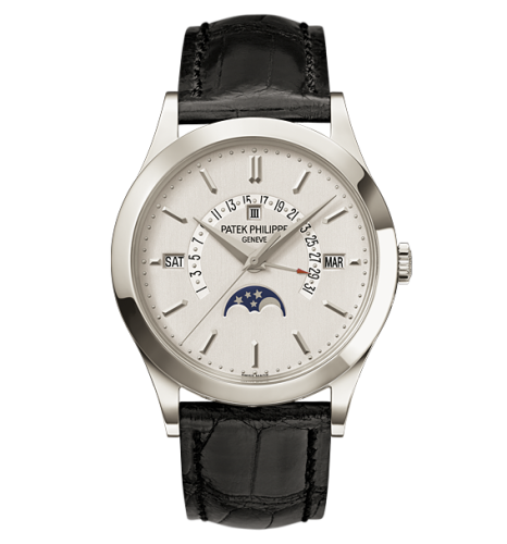Patek Philippe Perpetual Calendar 5496P Silver : Ref Number 5496P-001