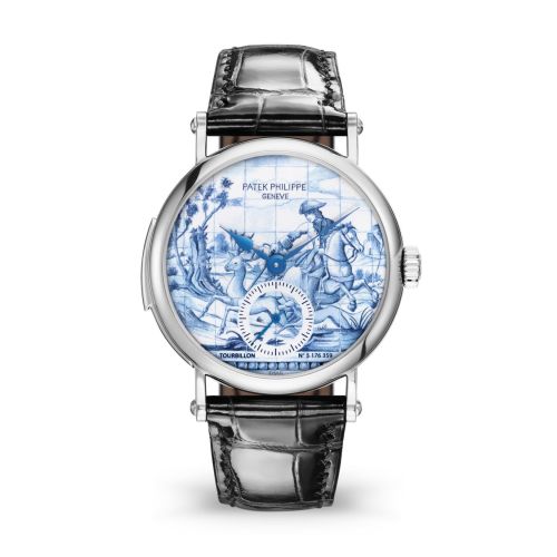 Patek Philippe Tourbillon Minute Repeater 5539 Azulejos : Ref Number 5539G-014