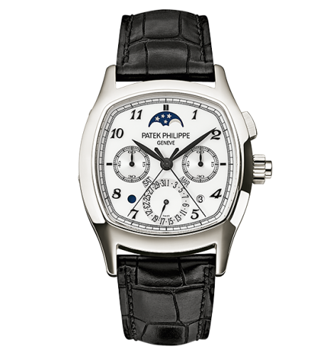 Patek Philippe Perpetual Calendar Split-Seconds Chronograph 5951P Silver : Ref Number 5951P-012