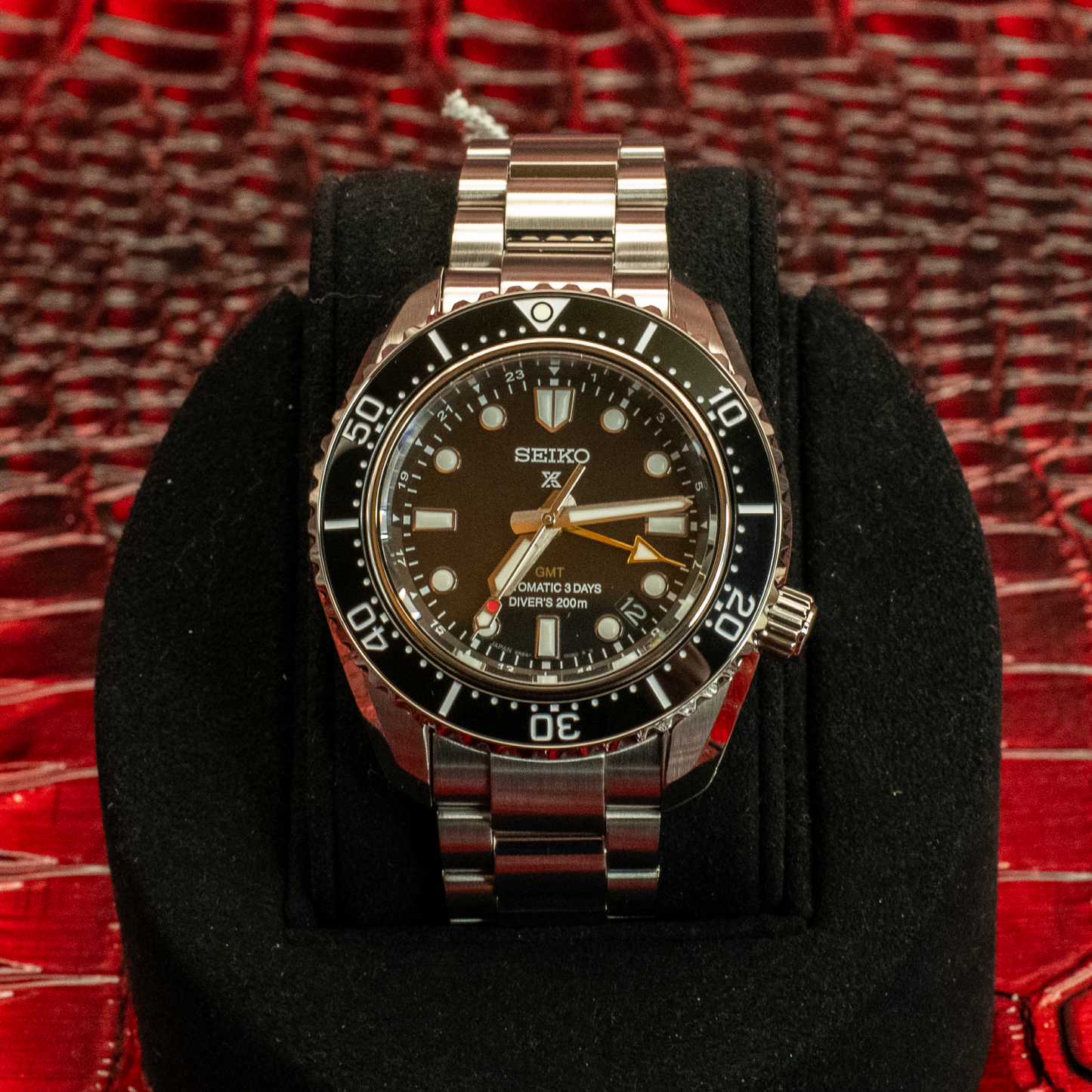 Seiko BRAND NEW Prospex GMT Automatic 3 days movement Diver Watch SBEJ011 / SPB383J1