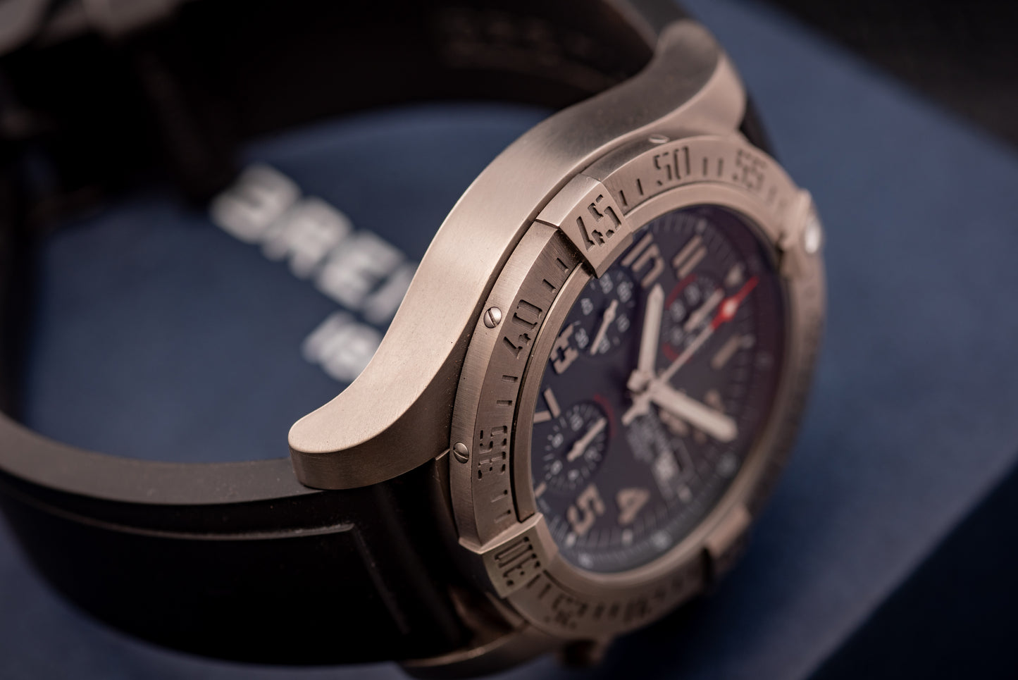 Breitling Avenger Bandit Titanium Ref Number E1338310/M534 Box And Papers 2 Additional Straps