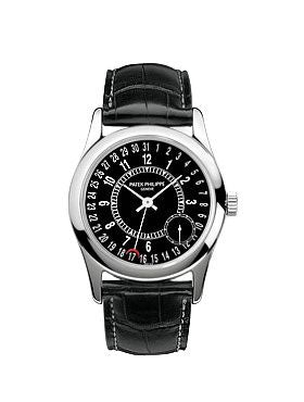 Patek Philippe Calatrava 6000 White Gold / Black : Ref Number 6000G-001