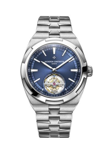 Vacheron Constantin Overseas Tourbillon Stainless Steel / Blue : Ref Number 6000V/110A-B544